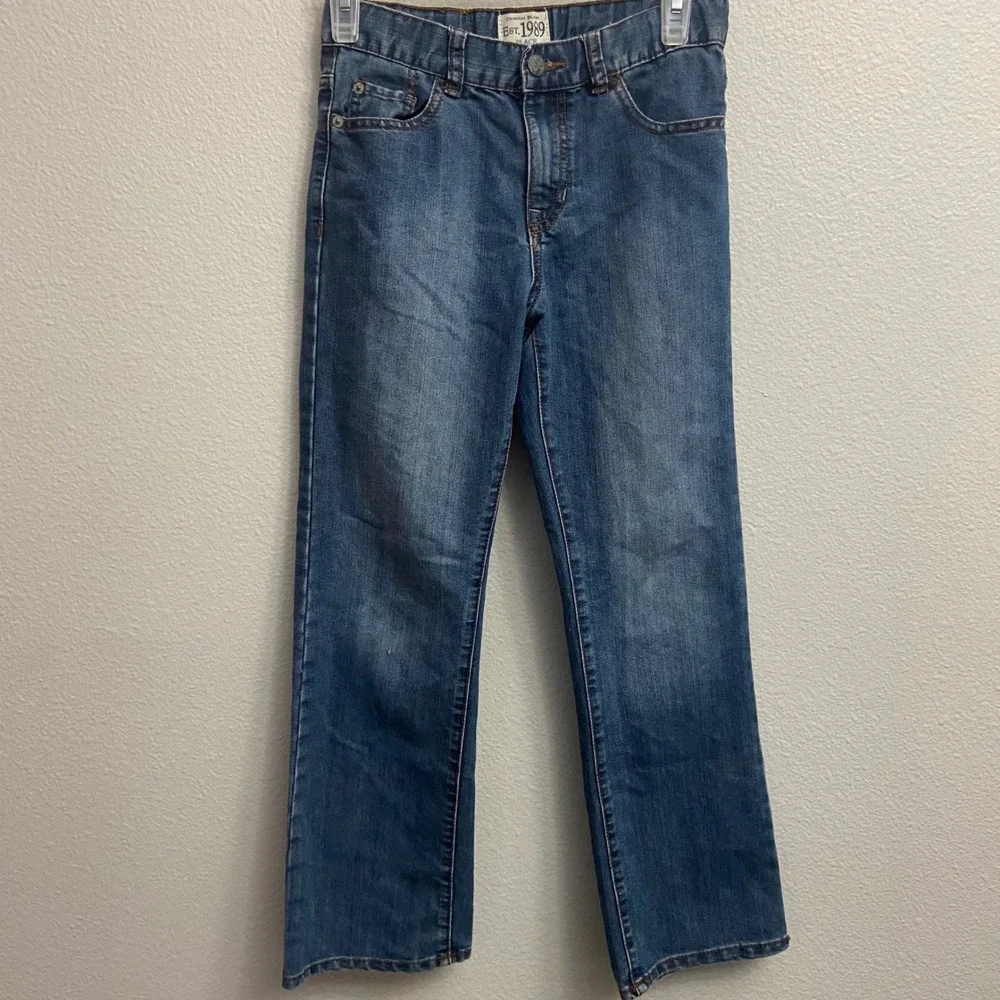 The Childrens Place Kids Girls Bootcut Jeans Blue Est 1989 Size 12 Adjustable‎